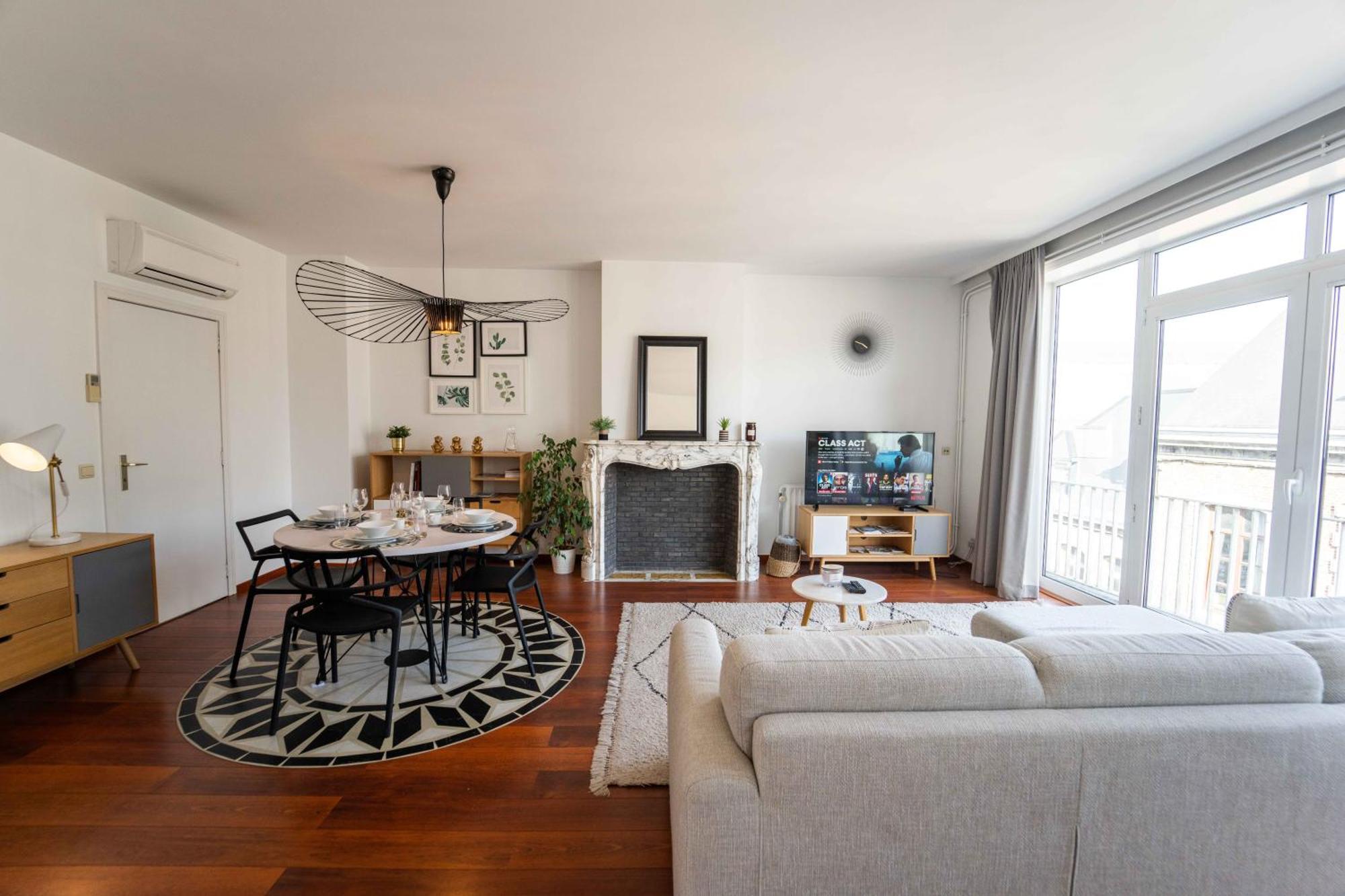 Luxury Apart' Mons City Center With Terrace Lejlighed Eksteriør billede