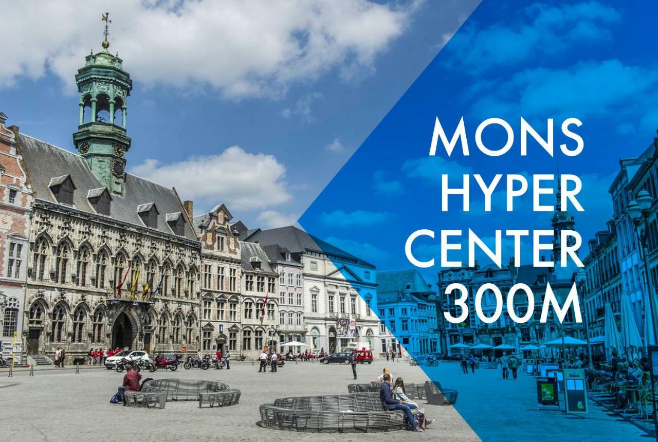 Luxury Apart' Mons City Center With Terrace Lejlighed Eksteriør billede