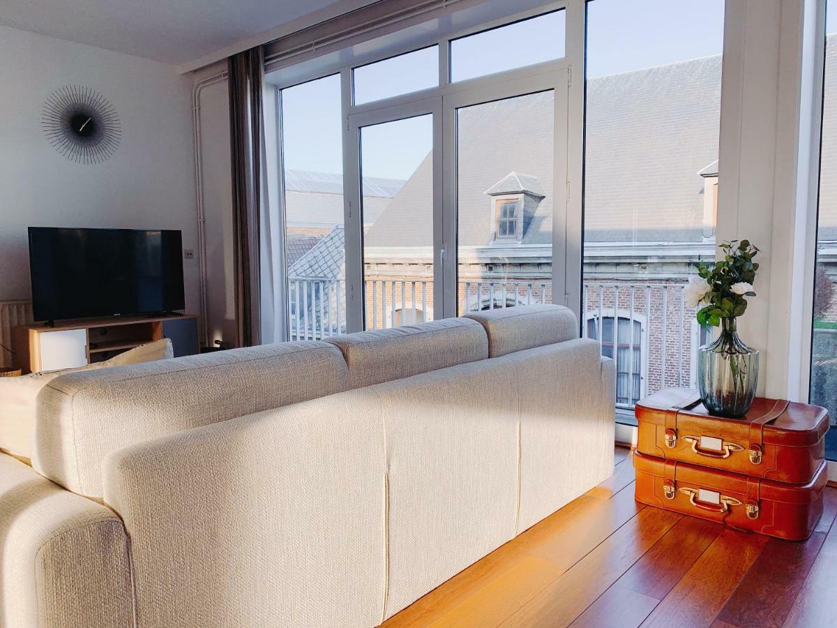Luxury Apart' Mons City Center With Terrace Lejlighed Eksteriør billede