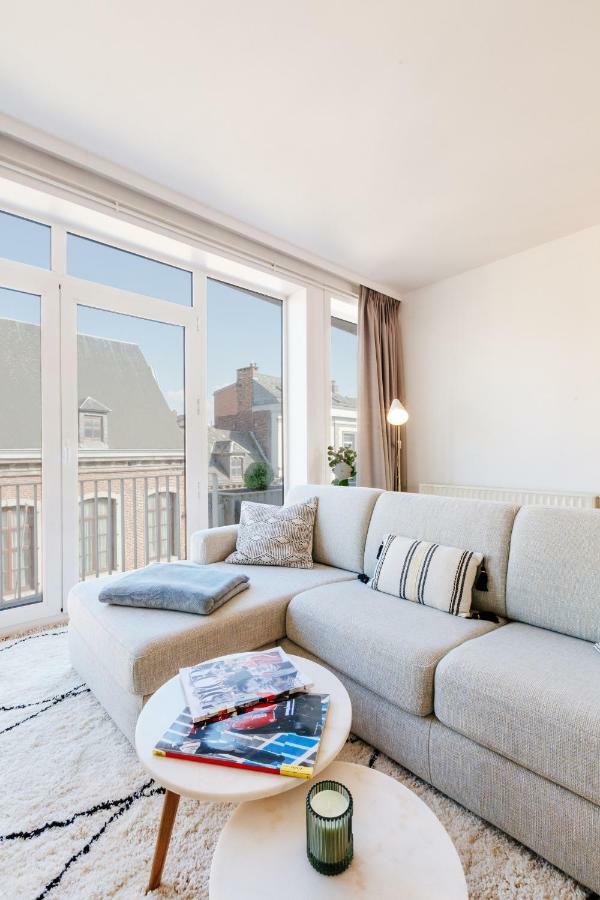 Luxury Apart' Mons City Center With Terrace Lejlighed Eksteriør billede