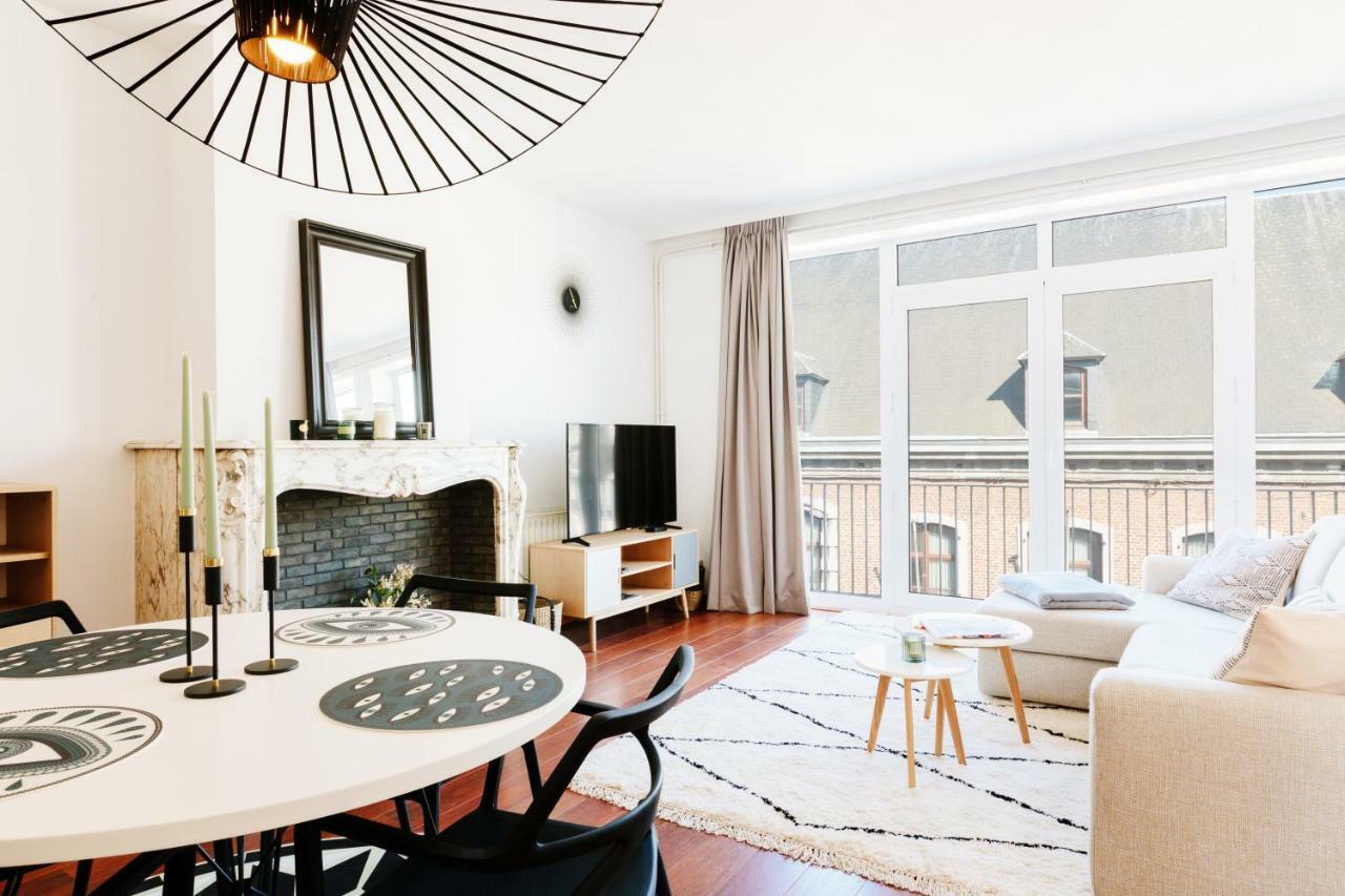 Luxury Apart' Mons City Center With Terrace Lejlighed Eksteriør billede