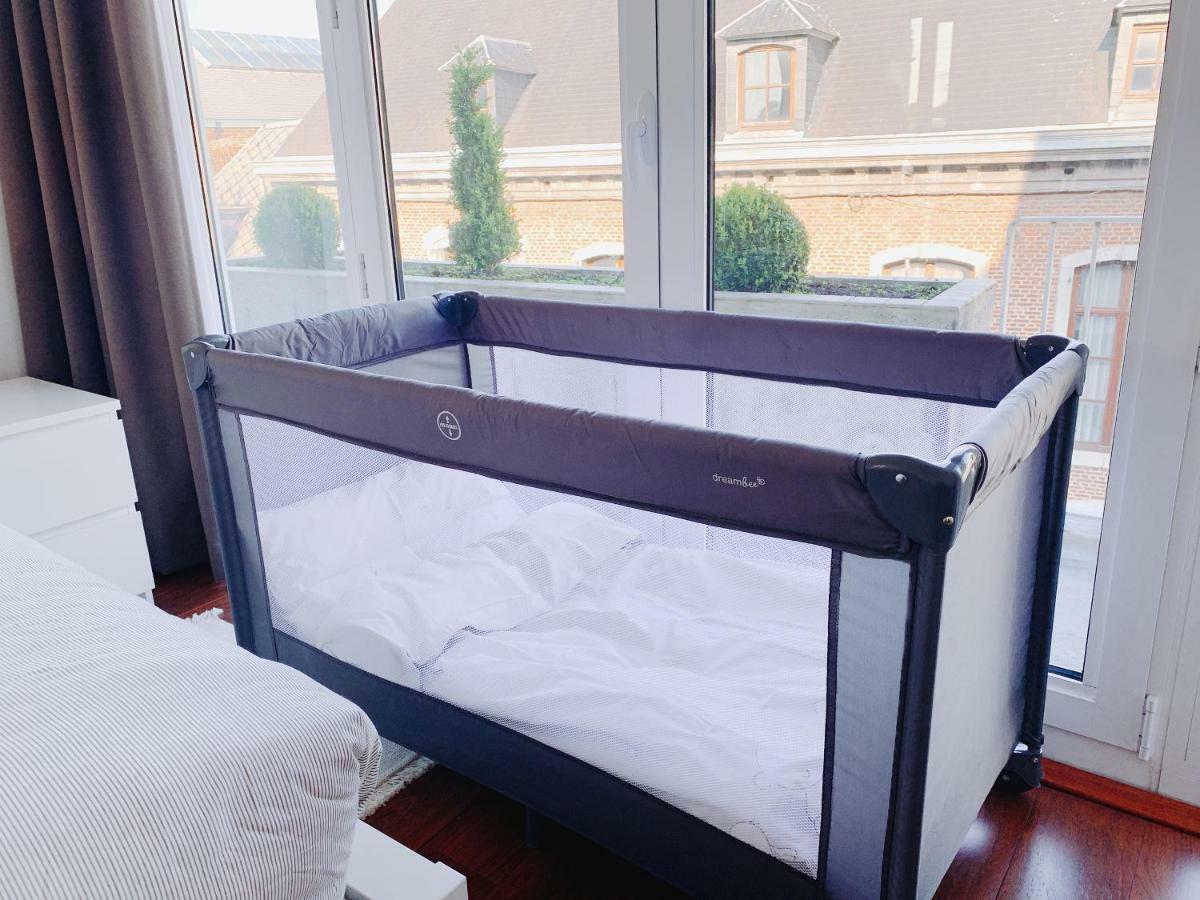 Luxury Apart' Mons City Center With Terrace Lejlighed Eksteriør billede