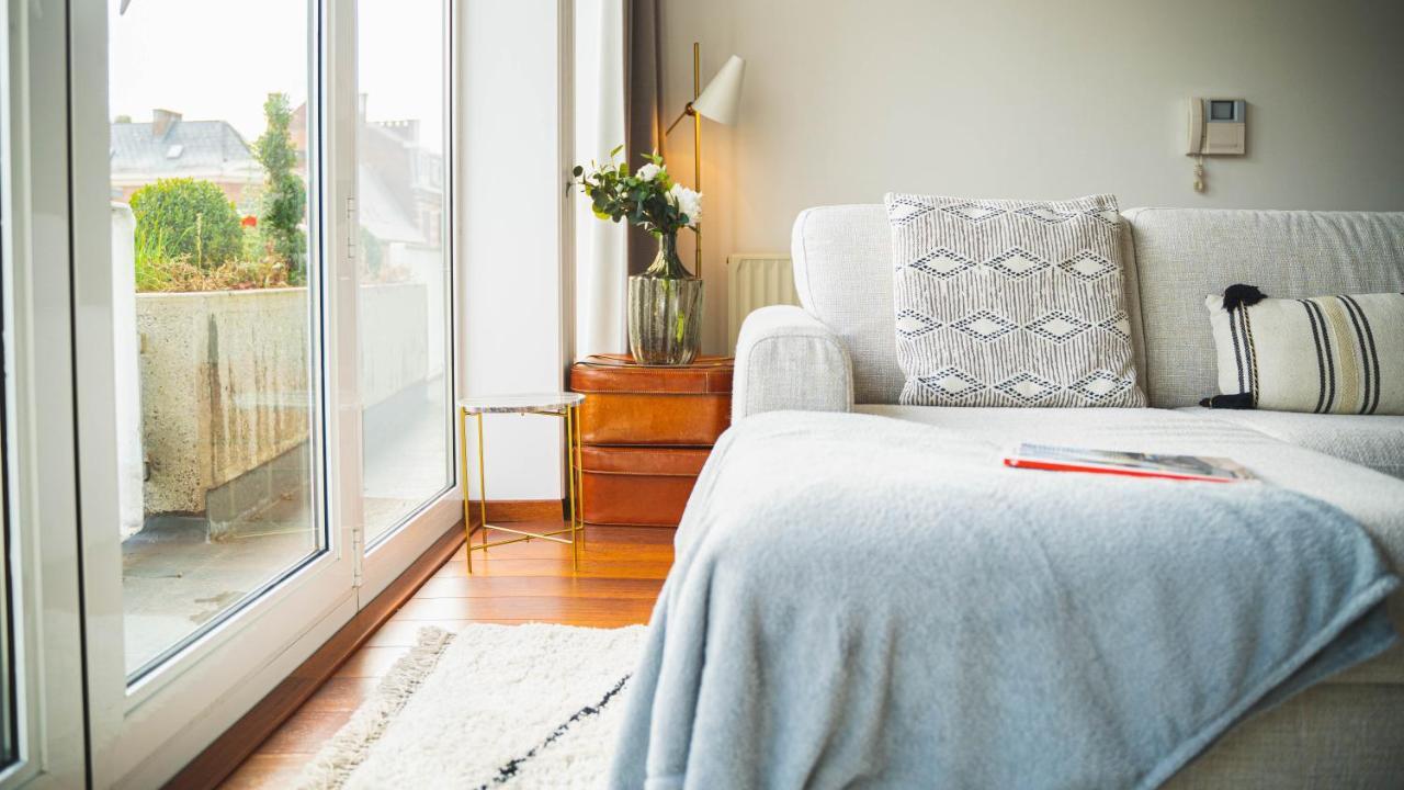 Luxury Apart' Mons City Center With Terrace Lejlighed Eksteriør billede